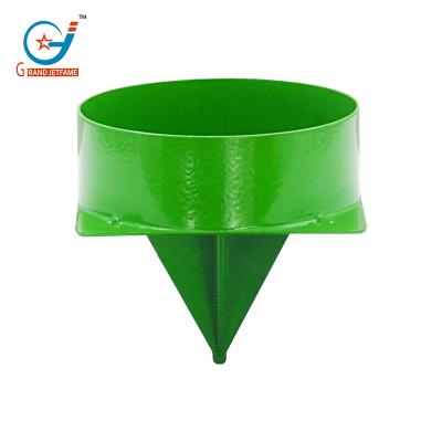 China It easily and safely inserts into any oasis the 3 in. Green Metal Candle Holder. in diameter (candle spike, candle push) for crafts and floral projects for sale