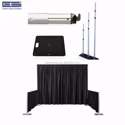 China Vevet ESI Wholesale Used Adjustable Stands Pole System Hoop Events Pipe and Drape Wedding Backdrop For Sale for sale