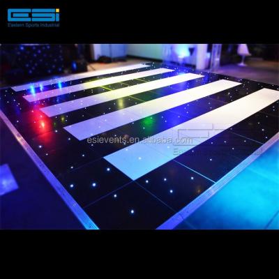 China Portable Fix Color ESI Dance Floor, Led Dance Floor DJ Lighting, Sparkle Led Starlit Dance for sale