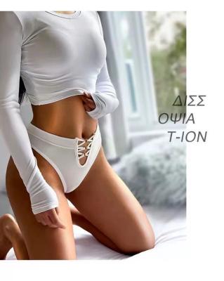 China Panties Antibacterial Female One Size Hollowed-out Mesh Thong Adjustment Underwear New Year New Products Sexy Healthy Gifts For Women's Day for sale