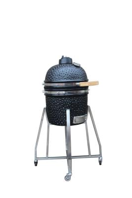 China Cor preta 39 cm 15 polegadas Kamado Grill aço inoxidável à venda