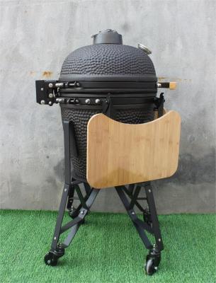 China 20-Zoll-Keramik-Barbecue-Grill im Freien, mattschwarze Farbe, 51 cm zu verkaufen