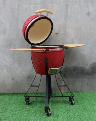 China Barbacoa Cerámica 17 Pulgadas Color Rojo Real 44cm en venta