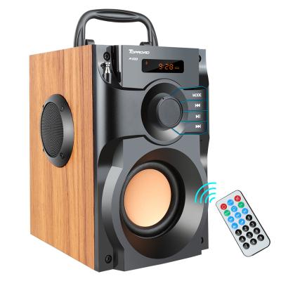 China Wireless wireless speaker with TF USB AUX radio. Subwoofer Stereo Bass Blue Tooth Speakers Column Support FM Remote Control for sale