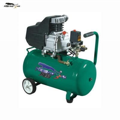 China Best Air Compressor Fittings Lubricated Air Compressor Tank 50Ltr 2Hp Direct Driven High Pressure Air Compressor for sale