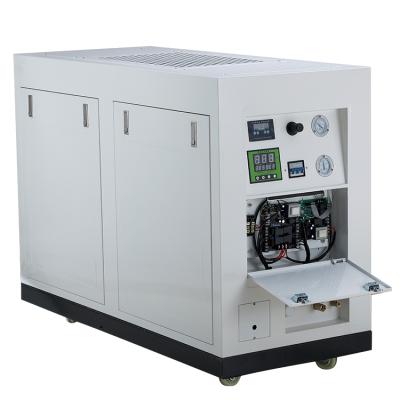 China Oil Free Outdoor High Pressure Air Compressor Machine Rating 140 Liter 6Kw 8Bar Piston Oil Free Air Compressor for sale