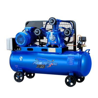 China 4Hp 3000W 380V High Pressure Air Compressor 1100Rpm Electric Belt Driven Type Lubricated Air Compressor for sale