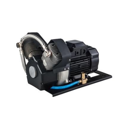 China High Efficiency High Pressure Compressor 380V 1.5Kw 2Hp Twin Cylinder Piston Air Compressor Oil Free Pump for sale