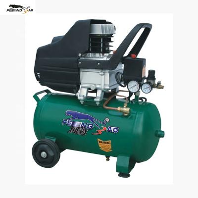 China Cheapest Portable 2hp 1.5kw Piston Air Compressor Factory Lubricated for sale