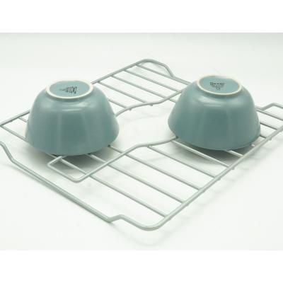 China Viable Unique Design Hot Selling Kitchen Metal Storage Sink Multifunctional Dish Rack for sale