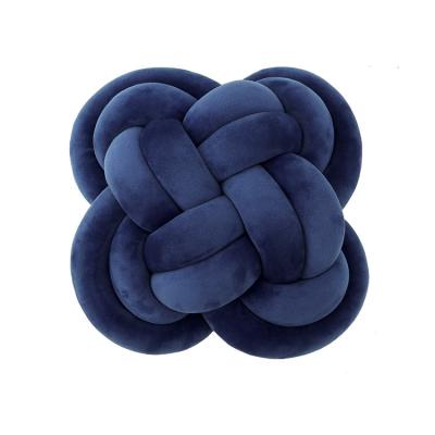 China Hotsale Central Statistical Institute of Statistics Tile Knot Ball Denmark China Knotted Anti-Static Handmade Knot Pillow Cushions Home Decor Sofa Bay Window Decoration for sale