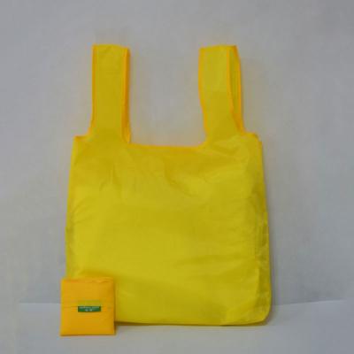 China Versatility Polyester Foldable Vest Cheap Bag, Advertising Promotion Bag, Shopping Bag for sale