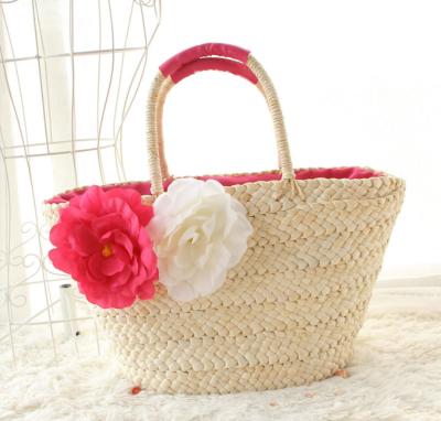 China Wholesale Eco-Friendly Women Summer Straw Bag Natural Beach Bags From China for sale