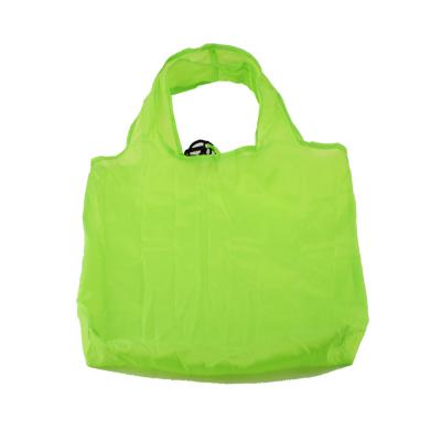 China 2022 New Fashion Pure Polyester Folding Reusable Folding Shopping Bag for sale