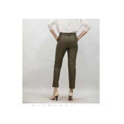 China Factory Sales Anti-Wrinkle Style High Waisted Hot Tight Vintage Pencil Pants Casual Leather Pants For Women for sale