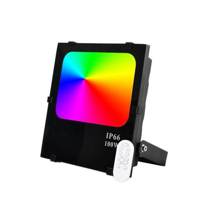 China Smart IK08 IP66 RGB LED Flood Lights 2700K To 6500K For Commercial Centers for sale