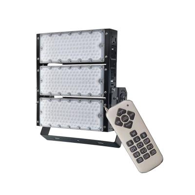 China Modulo LED RGB RGBW Luz de inundación 150 300 450 vatios Control remoto 50m Parque de diversiones de paisajes al aire libre Aluminio en venta