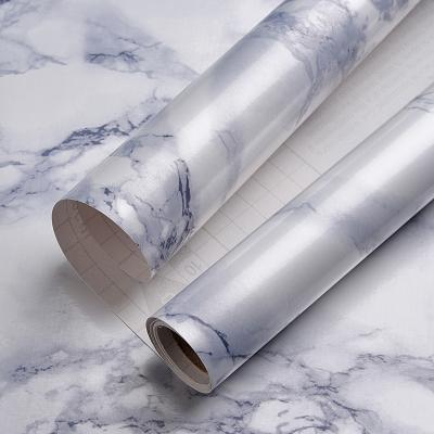 China Factory Supply Marble Rolls Wall Sticker Modern Home Decoration Wallpaper Customized Design for sale