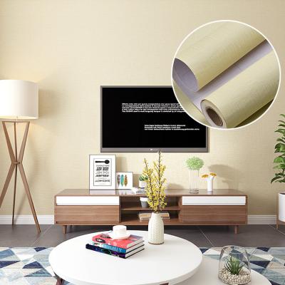 China Modern Design Living Room TV Background Wallpaper Decor PVC Vinyl Adhesive Hot-selling Home Wallpaper for sale