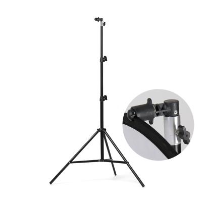 China Light Weight and Portable 2.8M Light Stand with Reflector Clip Clamp Bracket Kit For Photography Green Screen Backdrop Panel for sale