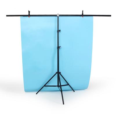 China Taking Nice Photos 200*150CM Adjustable Photography Backdrop Backdrop T Shaped Stand System With 2 Clamps for sale