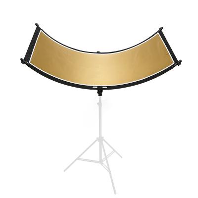 China Photography 4 in 1 Reflector 60x180cm Eyelighter Hook Light Arclight Curved Reflector U-Shape for Studio Portrait Photography for sale