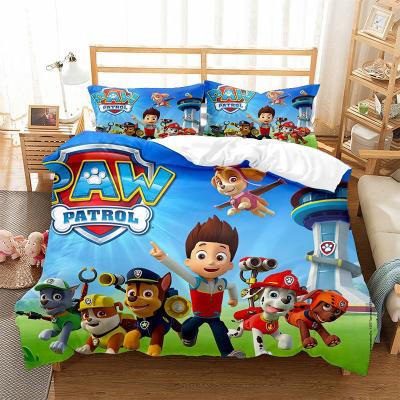 China Low MOQ Customized Design Nondisposable 3D Digital Printing Bedding Sets With Pillowcase Duvet Cover Set for sale