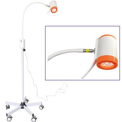 China Mobile Metal Surgical Light KS-Q7 Metal Medical Miner With Metal Base Movable In 10W Bright Orange Power LED Medical Light for sale