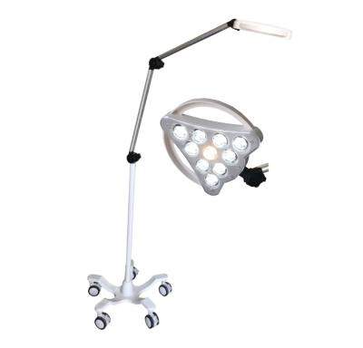 China LED Minor Surgical Light with Heavy Base Moving Full Iron Examination Lamp KS-Q10-02B 10W KS-Q10-02B 10W Moving Iron for sale