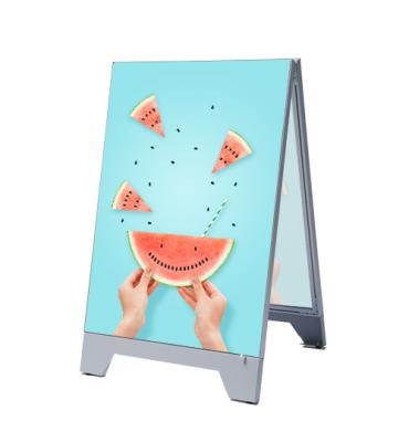 China Indoor Banner Advertising Size A1 70x100 Double Sided SEG A Frame Sign Graphic Stand for sale