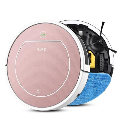 China Rv ILIFE V7s Plus Automatic Robot Vacuum Cleaner Vacuuming And Mopping Reharge Home Appliances Robot Mop Run 120mins for sale