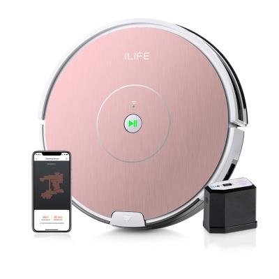 China Rv IILIFE A80 Plus Smart Mobile Phones WIFI APP Control Robotic Powerful Suction Wall Cleaner Robot Vacuum Cleaner Electronic Broom for sale