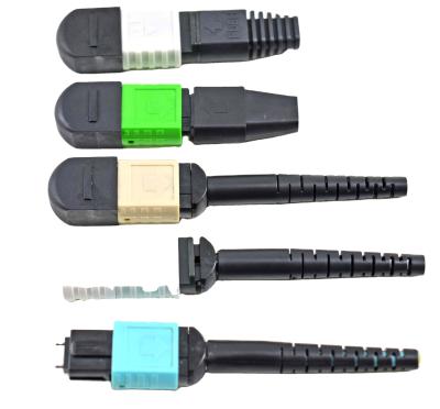 China 4/8/12/24/48 SM/MM Fiber Optic Co-MPO China DAMU Brand Cheap Manufacture MPO/MTP Fiber Optic Connectors for sale