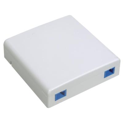 China FTTH Fiber Optic Distribution Box High Quality Waterproof 2 Core Fiber Network Fiber Optic Distribution Box for sale