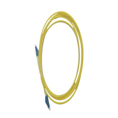 China Telecom factory price PVC jacket fiber optic material patch cord communication cable LCUPC fiber optic patch cord for sale