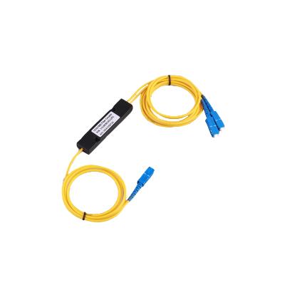 China Brand New Telecom FTTH 1*2 SCUPC Fiber Coupler Fiber Optic Splitter From Telecomcomunication China Factory Supplier Best Quality for sale