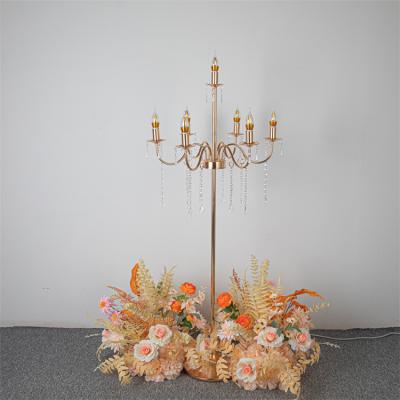 China Romantic Wedding Decoration Iron crystal road guide wedding light decoration wedding decorations light lights decoration events wedding for sale