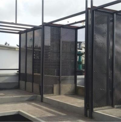 China Cubierta de privacidad de aluminio moderno personalizado Trellis Puertas amplificadoras en venta