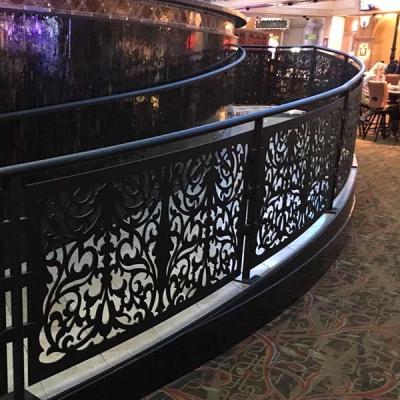 China OEM / ODM Aluminium trappenhuis Railing Balustrades Design Te koop