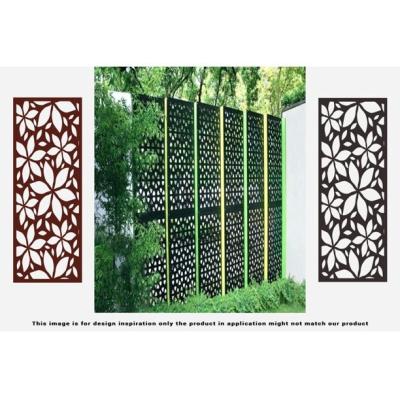 China Plastic Barb Wire Mesh Tuin Electric Vinyl Chain Link Privacy Gates Laser Cut Aluminium Muurpanelen Zaan Zaan Trell Te koop