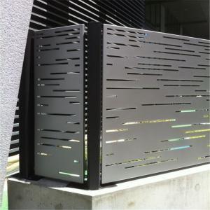 China Architectural Ventilating Louver External Outdoor Laser Cut Decorative Cladding System Metal Aluminum Air condition Vent for sale