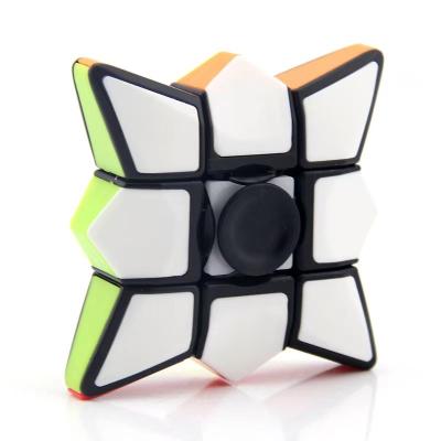 China Worry Relife 2021 Brain Teaser Fidget Spinner Cube 3x3x1 Cube Creative Magic Toy Anti-stress Shaky Person Toys For Kids Adults for sale