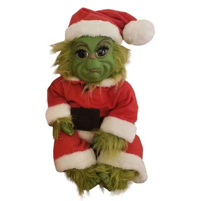 China Wholesale Party Decoration Elf Grinch Dolls Geek Cute Santa Nesting Hanging Gnome Pendant Decor Ornaments Christmas Plush Doll for sale