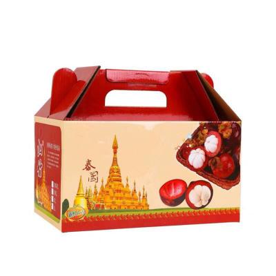 China Wholesale Waterproof Gift Customized Echoes Material And Ink Packaging Design Cardboard Fruit Food Box for sale