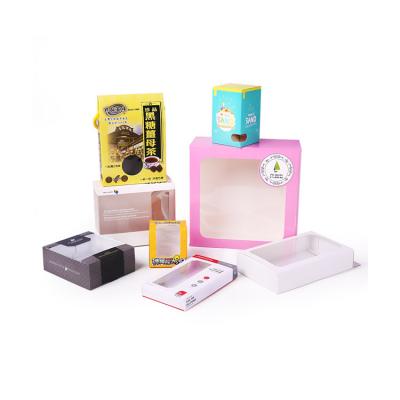 China Custom Printing Product Packaging White Color Sunroof PVC Sticker Material And Ink Design Cardboard Eco-friendly Box for sale