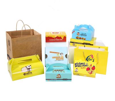 China Factory Packaging Design Custom Disposable Hamburger Fast Food Takeaway Bag Waterproof for sale