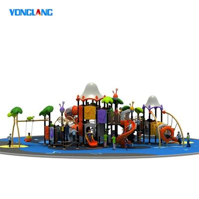 China Commercial Plastic School Kids Play Land Outdoor Playground Equipment for sale