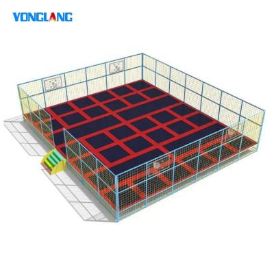 China With Big Protective Net Cheap Big Kids Play Trampolines Park for sale