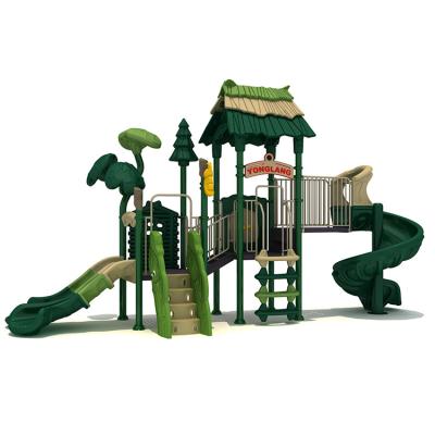 China Premium Durable Plastic Kids Plastic Kids Slide Commercial Outdoor Playground for sale