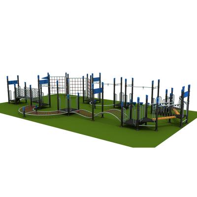 China Climbing Frame Combined Outdoor Sports Gym Fitness Equipment 1700*1030*290cm for sale